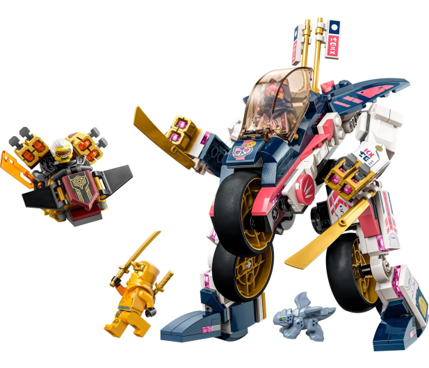 LEGO NINJAGO 71792 Mech Sory zmieniający się w motocykl wyścigowy - 1141573 - zdjęcie 9